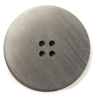 4-Loch-Knopf - 34 mm - marmoriert - braun