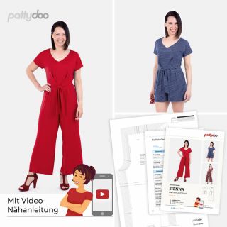 Schnittmuster - pattydoo - Sienna - Damen Jumpsuit