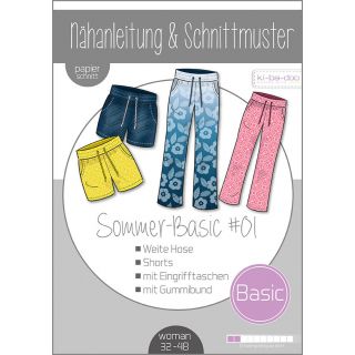 Schnittmuster - ki - ba - doo - Sommer - Basic #01 - Woman