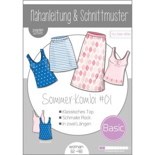 Schnittmuster - ki - ba - doo - Basic - Sommer - Kombi #01 - Woman