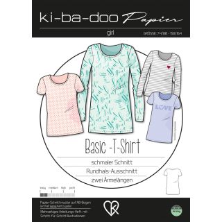 Schnittmuster - ki - ba - doo - Basic - Shirt und Tunika - Girls