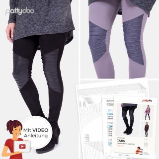 Schnittmuster - pattydoo - Tara - Biker Leggings