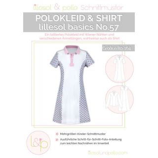 Schnittmuster - Lillesol &amp; Pelle - Basics No. 57 - Polokleid und Shirt