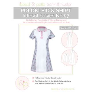 Schnittmuster - Lillesol &amp; Pelle - Basics No. 57 - Polokleid und Shirt