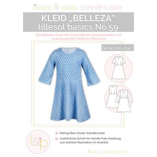 Schnittmuster - Lillesol &amp; Pelle - Basics No.59 Kleid   „Belleza&quot;