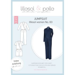 Schnittmuster - Lillesol &amp; Pelle - Lillesol Women No. 63 - Jumpsuit