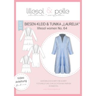 Schnittmuster - Lillesol &amp; Pelle - Lillesol Women No. 64 - Biesen - Kleid &amp; Tunika - Laurelia