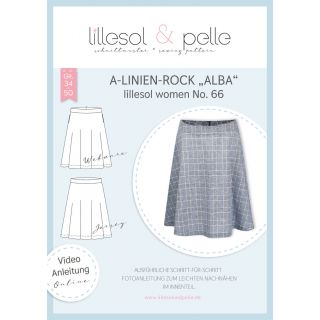 Schnittmuster - Lillesol &amp; Pelle - Lillesol Women No. 66 - A - Linien - Rock - Alba