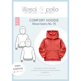 Schnittmuster - Lillesol &amp; Pelle - Basics No. 75 - Comfort Hoodie