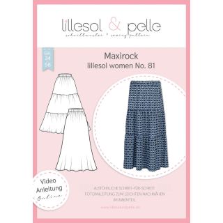 Schnittmuster - Lillesol &amp; Pelle - Lillesol Women No. 81 - Maxirock