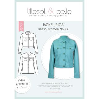 Schnittmuster - Lillesol &amp; Pelle - Lillesol Women No. 88 - Jacke RICA