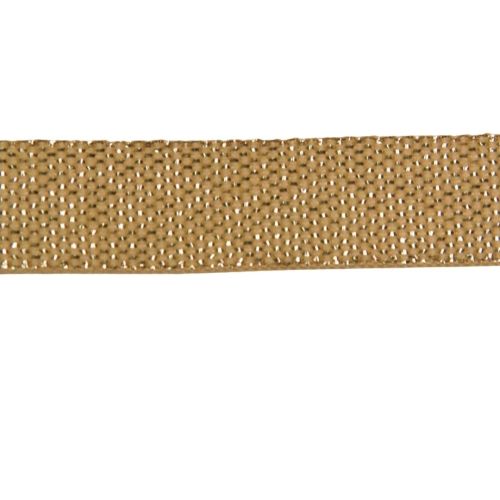 Tresse - 14 cm  - Lurex - gold