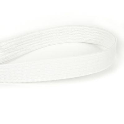 Gummiband - 15 mm - weiss