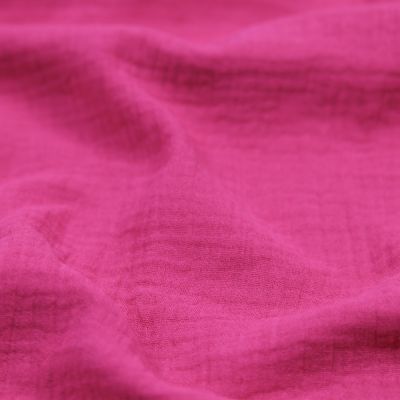 Baumwoll - Musselin - Double Gauze - fuchsia