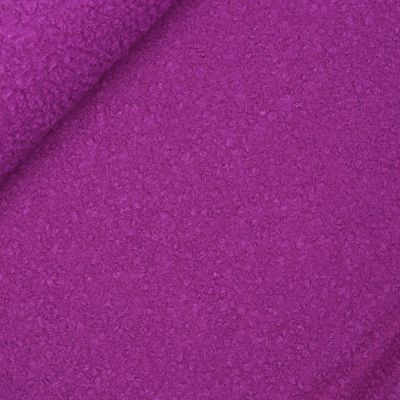 Boucle - Jackenstoff - uni - fuchsia